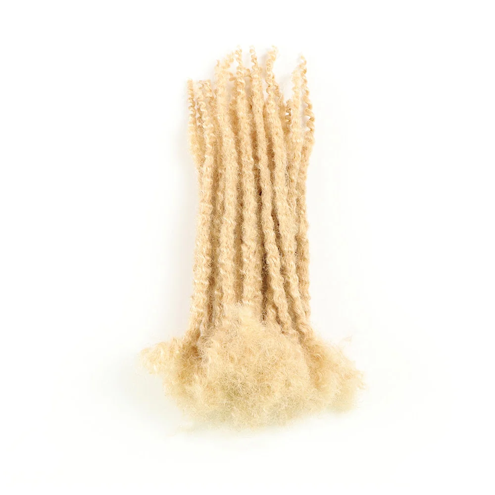 100% Human Hair Texture Locs Dreadlocks Extensions | Coiled Tips Locs - Image 8