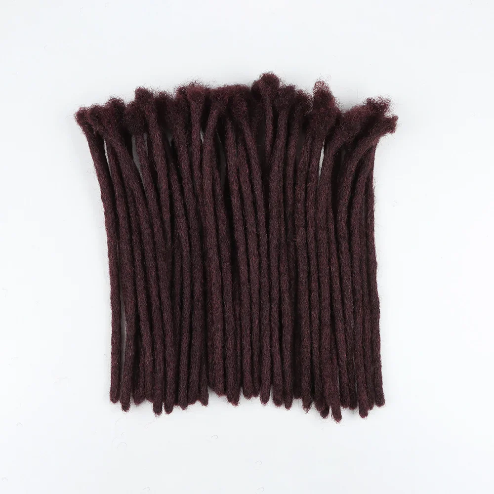 99J Color Vast Crochet Hair Dreadlocks Locs Braiding Hair Extensions100% Human Hair Dreadlock 20 Locs - Image 7