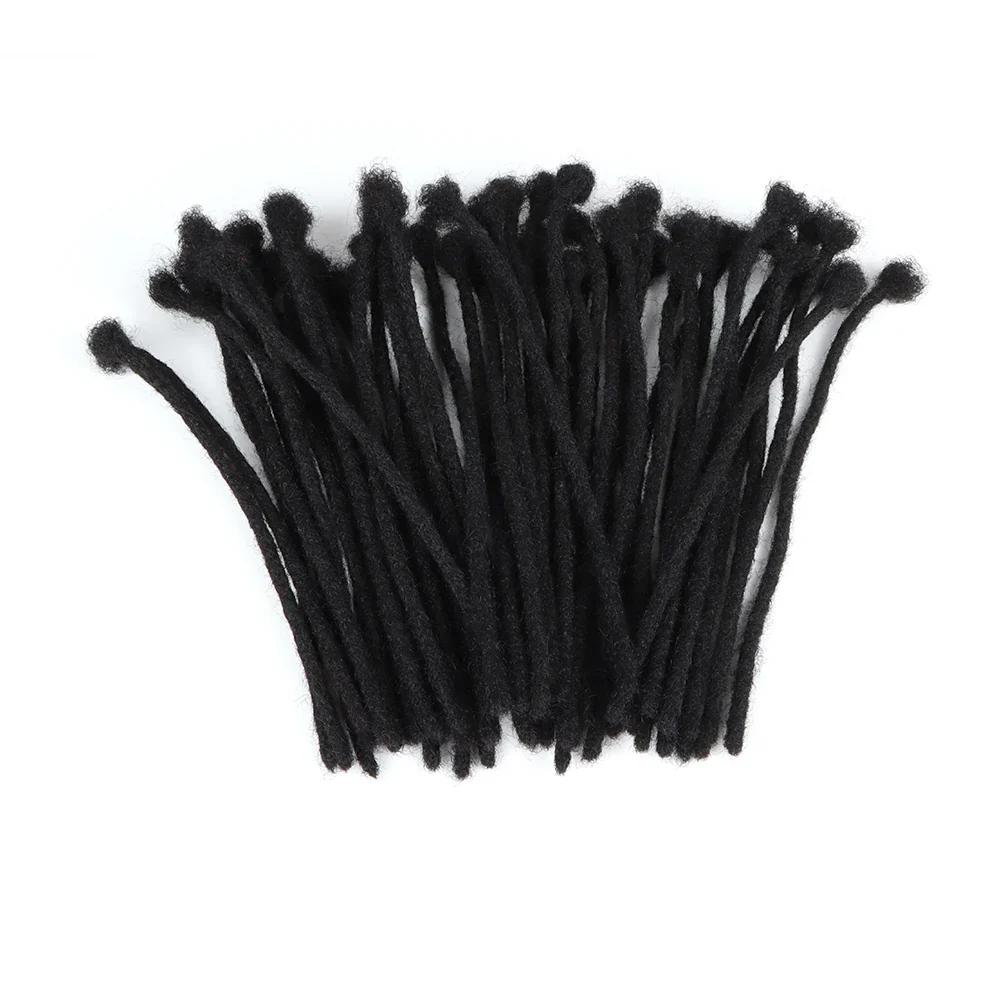 AHVast 100% Handmade Human Hair Locs Dreadlocks Extentions Afro Kinky Curly Hair Wholesale - Image 3
