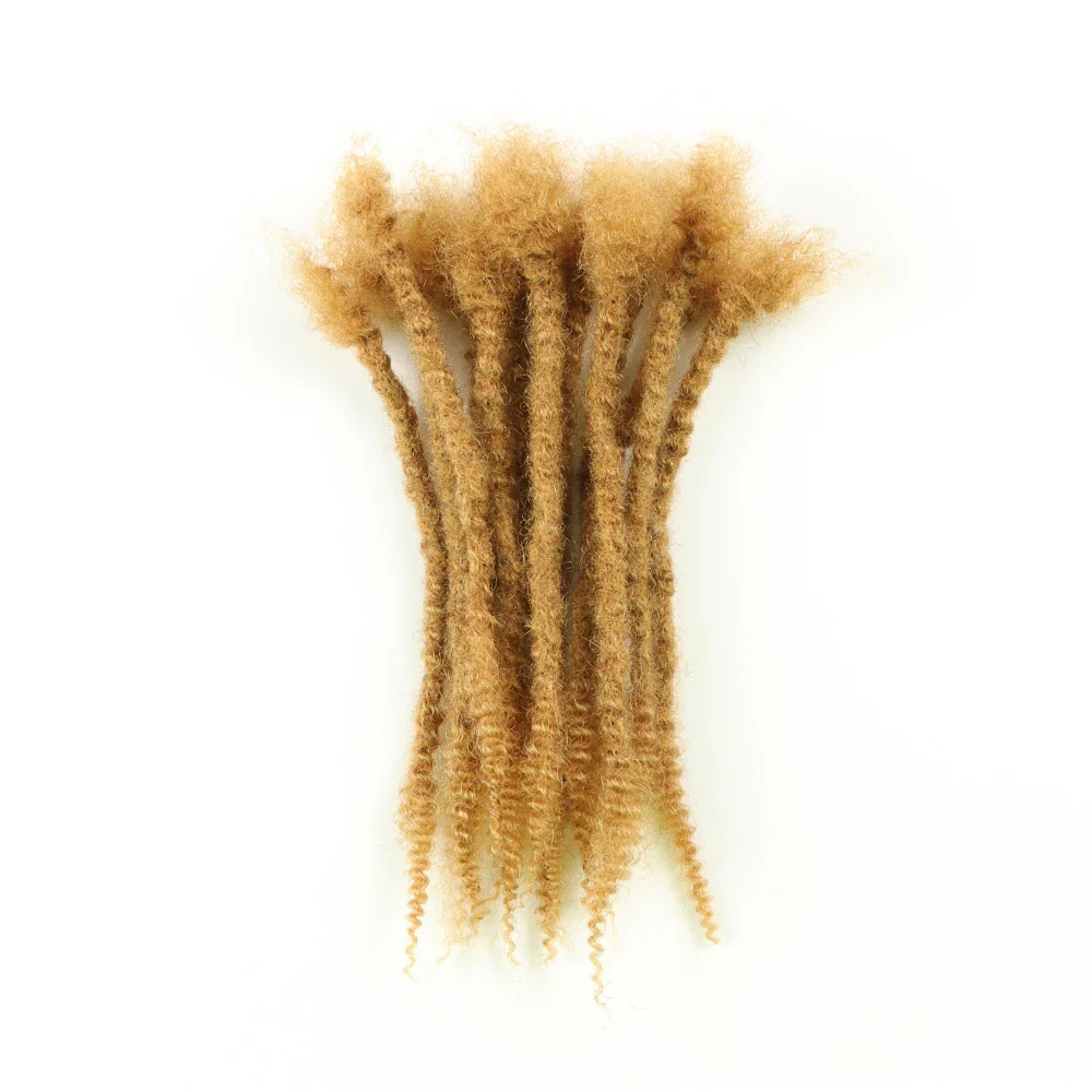 AHVAST 100% Human Hair Texture Locs Dreadlocks Extensions Textured Coiled Tips Locs - Image 9