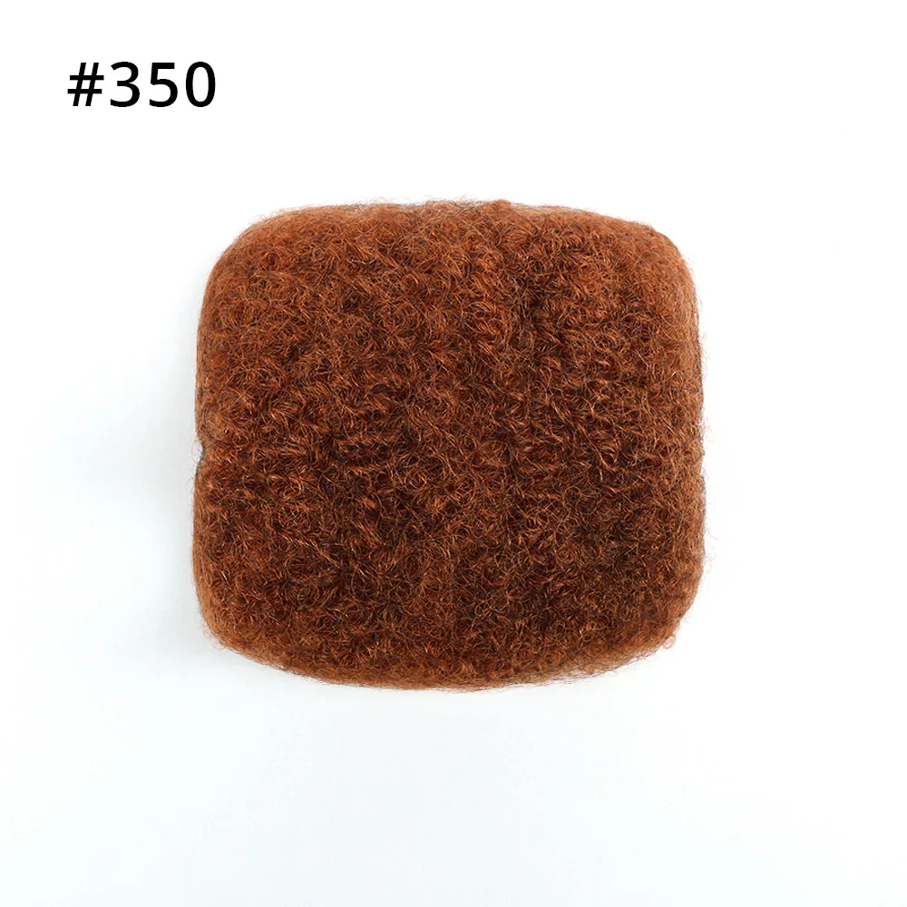 AHVAST Afro Kinky Curly Remy Bulk Hair No Attachment Peruvian Human Hair Bulk for Braiding and Twist Natural Color Braids Hair - Image 8