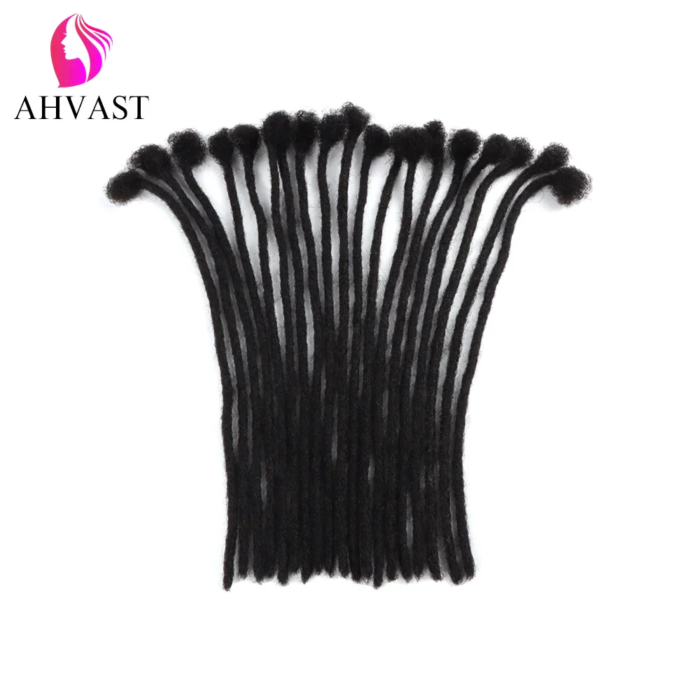 AHVAST Dreadlocks Extentions Wholesale 100% Handmade Human Hair Locs Light Weight Can be Bleached and Dyed Soft Natual Hair - Image 5