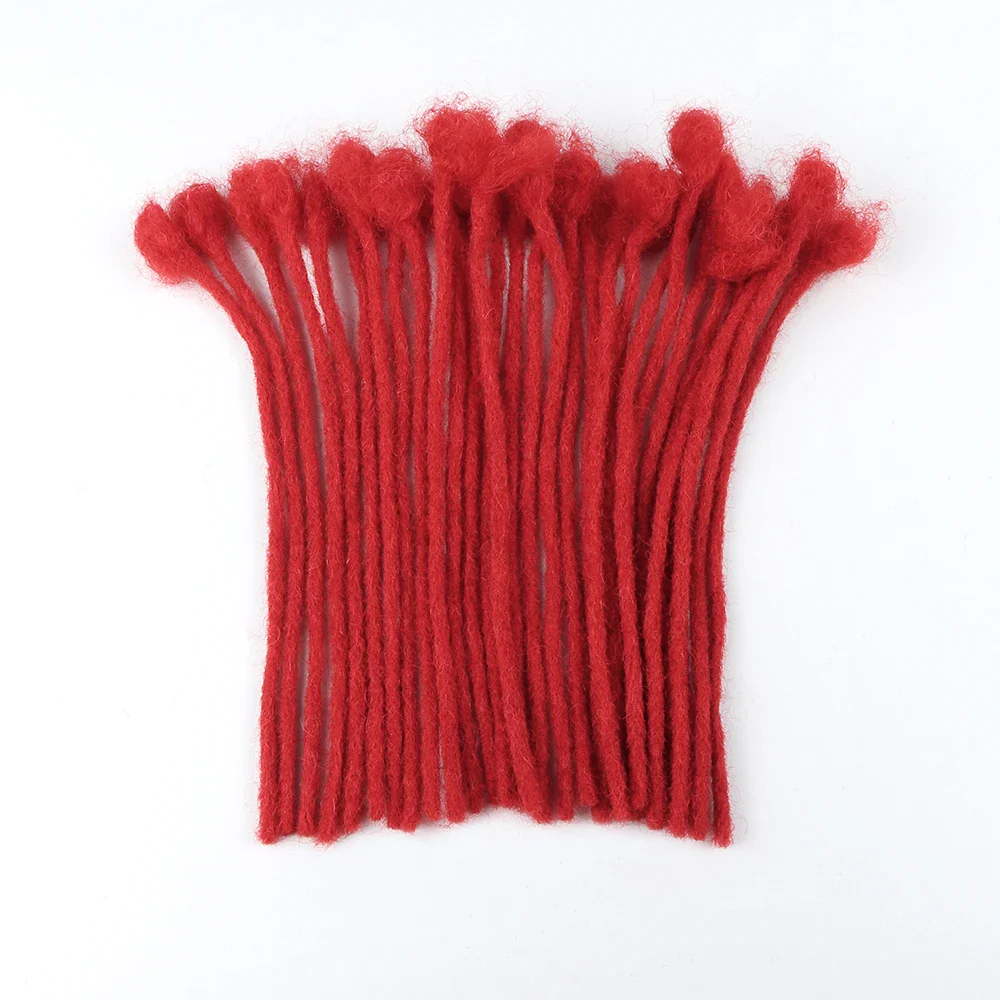 Locsoflove 100% Human Hair Dreadlocks Locks Extension Locs Rastas Humano Black Man - Image 10