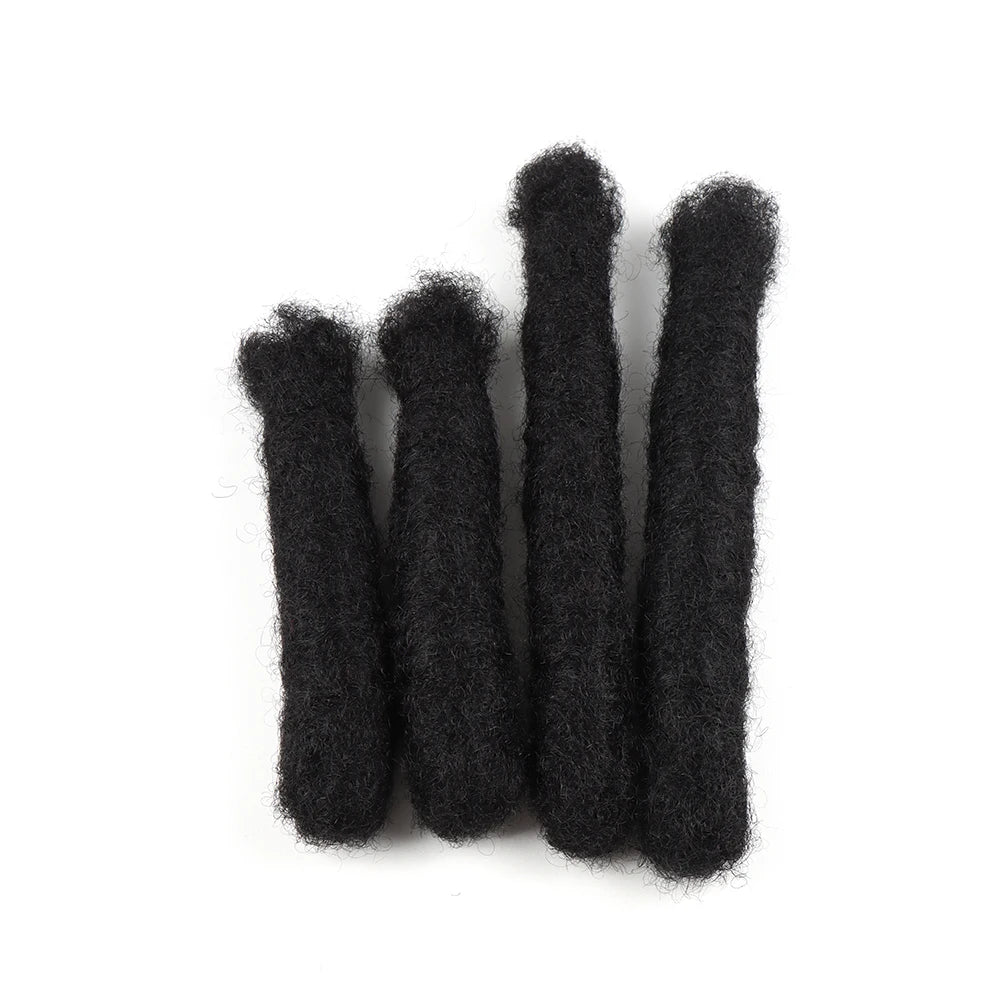 Locsoflove Handmade 3cm/4cm Human Hair Wick Locs Dreadlocks Freadlocks Extension Wholesale Factory Price - Image 7