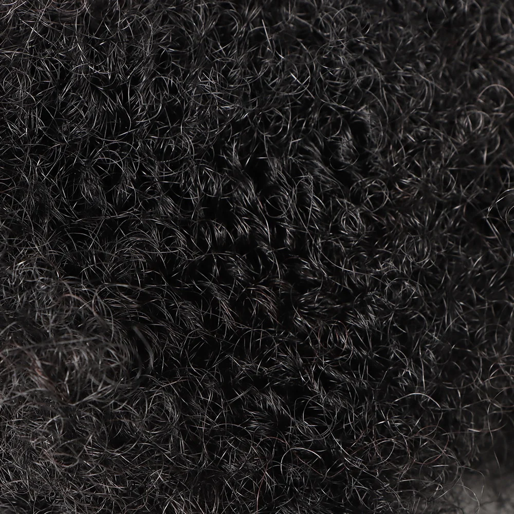 Natural Hair Extension Bulk | Natural Black - Image 6