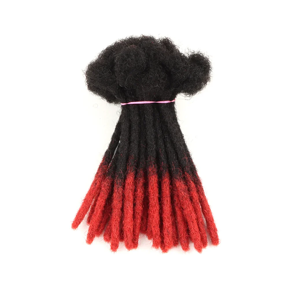 VAST 20/40/60 Strands 27 Color 100% Soft Natural Afro Kinky Human Hair Dreadlock Extension Permanent Loc Extension Human Hair - Image 6