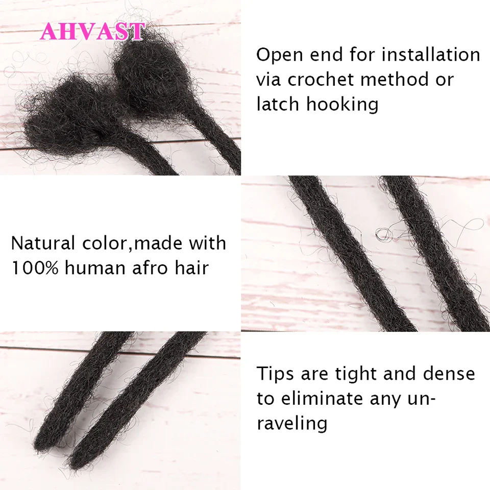 VAST Cheap Dread Extensions Dread Hair Extensions Human Loc Extensions Human Hair Braid Hair - Image 4